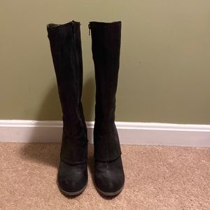 Size 7 Black Fergalicious Boots